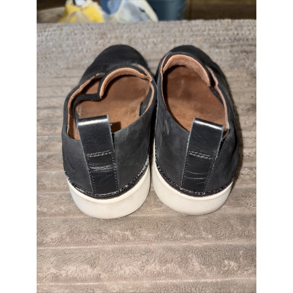 Vionic Slip-On Loafers Zinah Women's‎ Sz 7 Black Leather Casual Sneakers Shoes - Picture 6 of 9